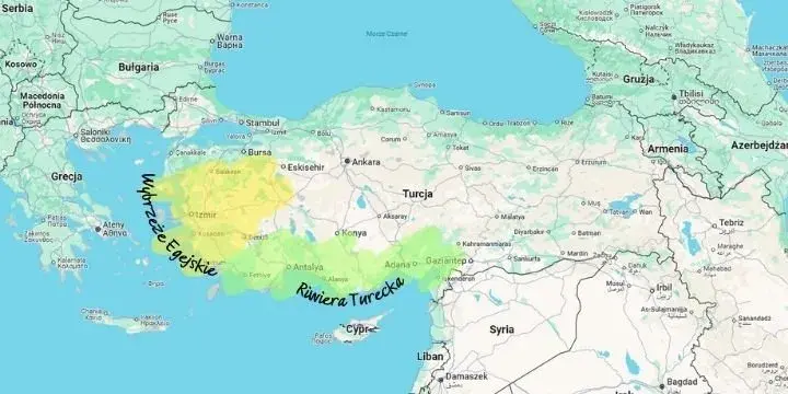 Zdjęcie Nad jakim morzem leży Turcja? Odkryj cztery piękne wybrzeża