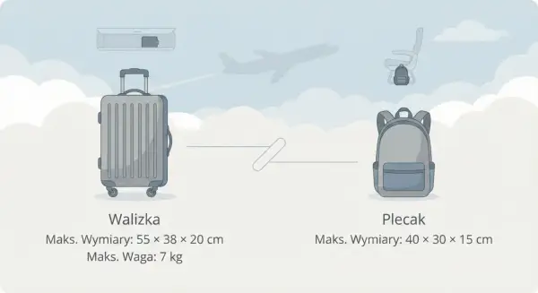 Czy torebka to bagaż podręczny? Sprawdź zasady linii lotniczych